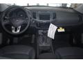 Black 2011 Kia Sportage EX AWD Dashboard