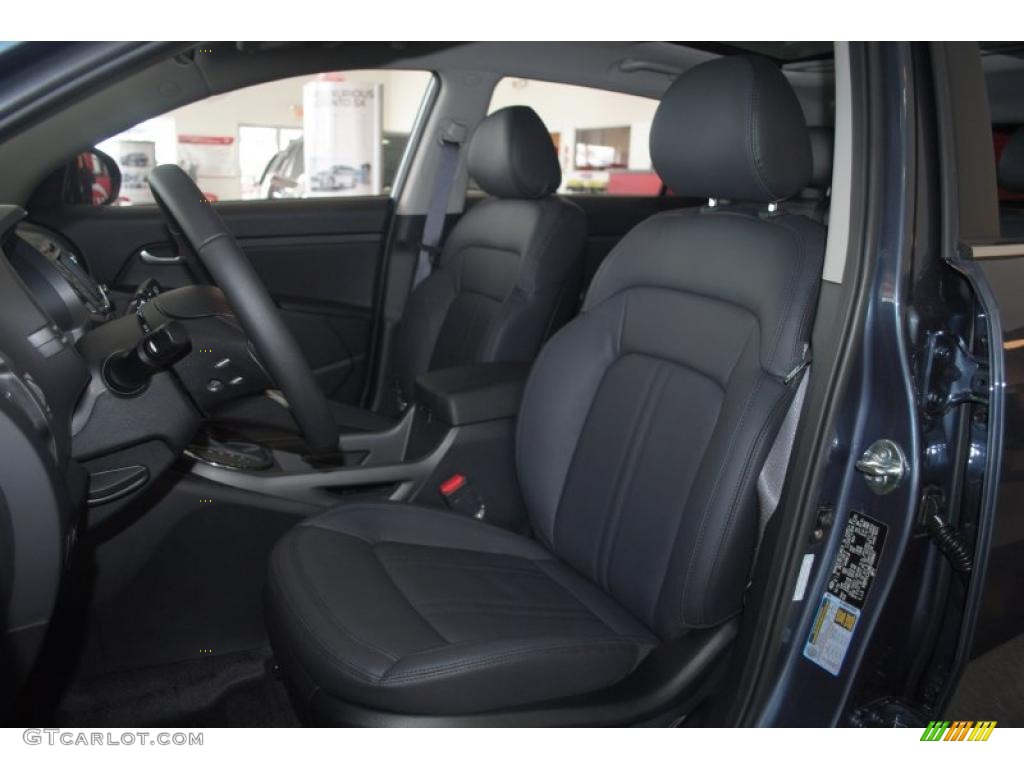 Black Interior 2011 Kia Sportage EX AWD Photo #45070043