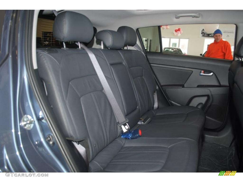 Black Interior 2011 Kia Sportage EX AWD Photo #45070091