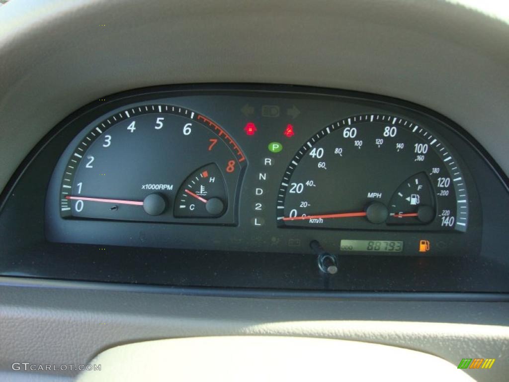 2002 Toyota Camry XLE V6 Gauges Photo #45070245