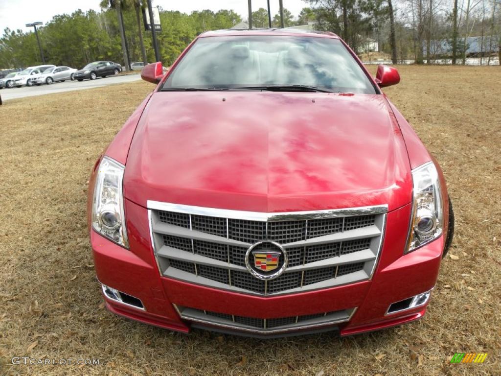 Crystal Red Tintcoat 2011 Cadillac CTS Coupe Exterior Photo #45072973