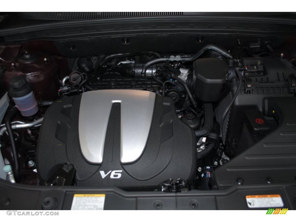 2011 Kia Sorento LX V6 AWD Engine Photos