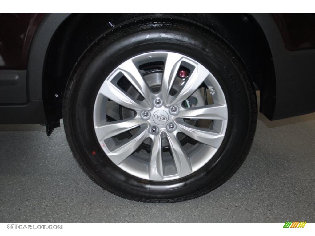 2011 Kia Sorento LX V6 AWD Wheel Photo #45073581
