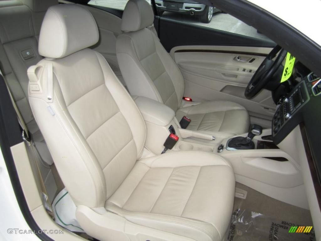 Cornsilk Beige Interior 2008 Volkswagen Eos Lux Photo #45075181