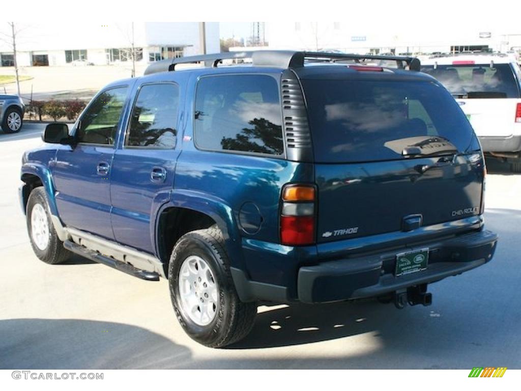 2005 Tahoe Z71 - Bermuda Blue Metallic / Tan/Neutral photo #9