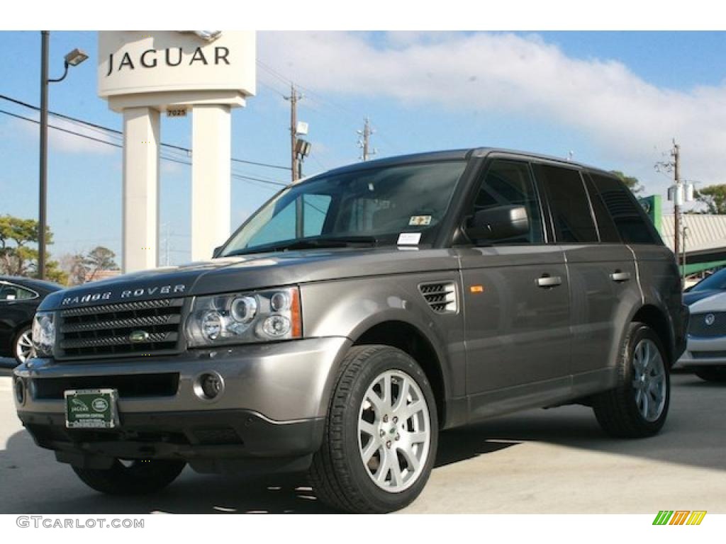 Stornoway Grey Metallic 2008 Land Rover Range Rover Sport HSE Exterior Photo #45076033