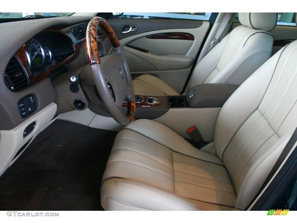2008 S-Type 3.0 - British Racing Green / Ivory photo #3