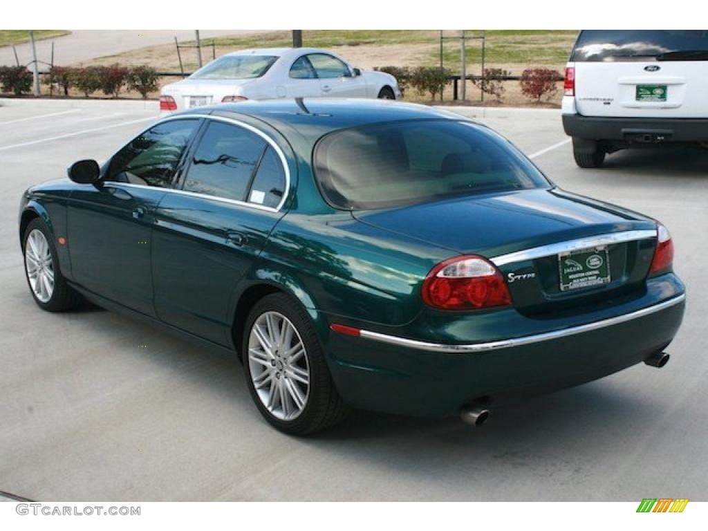 2008 S-Type 3.0 - British Racing Green / Ivory photo #9