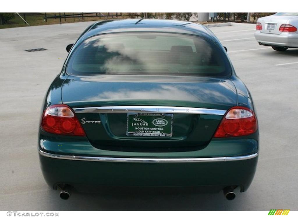 2008 S-Type 3.0 - British Racing Green / Ivory photo #10