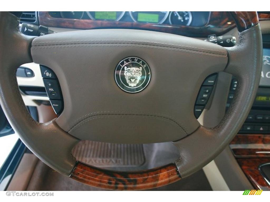 2008 S-Type 3.0 - British Racing Green / Ivory photo #14