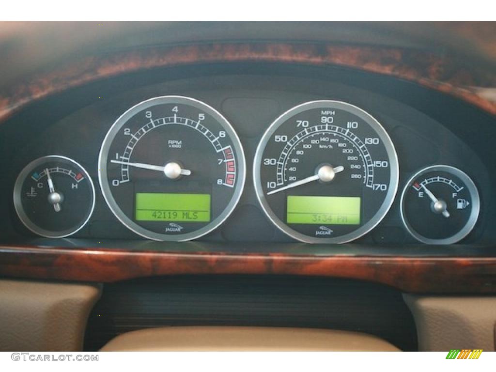 2008 S-Type 3.0 - British Racing Green / Ivory photo #36