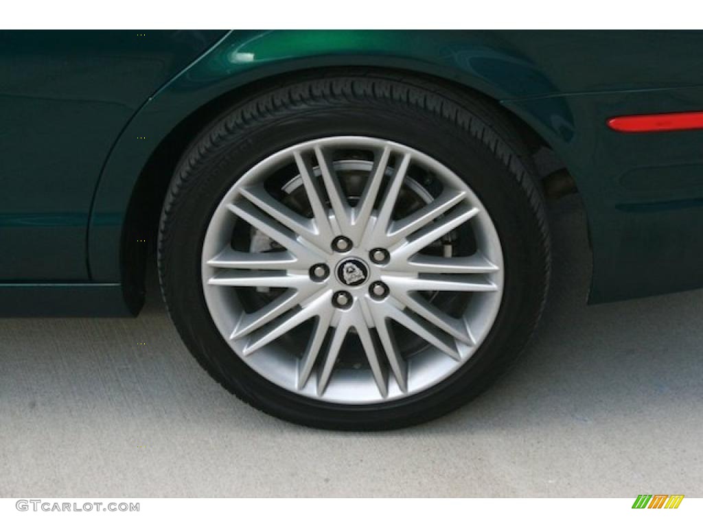 2008 S-Type 3.0 - British Racing Green / Ivory photo #49