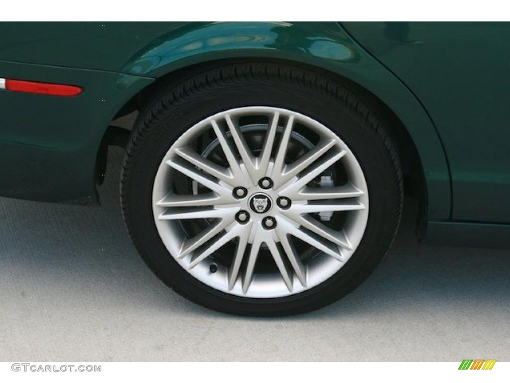 2008 S-Type 3.0 - British Racing Green / Ivory photo #51