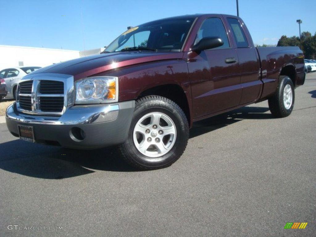 Deep Molten Red Pearl 2005 Dodge Dakota SLT Club Cab Exterior Photo #45078093