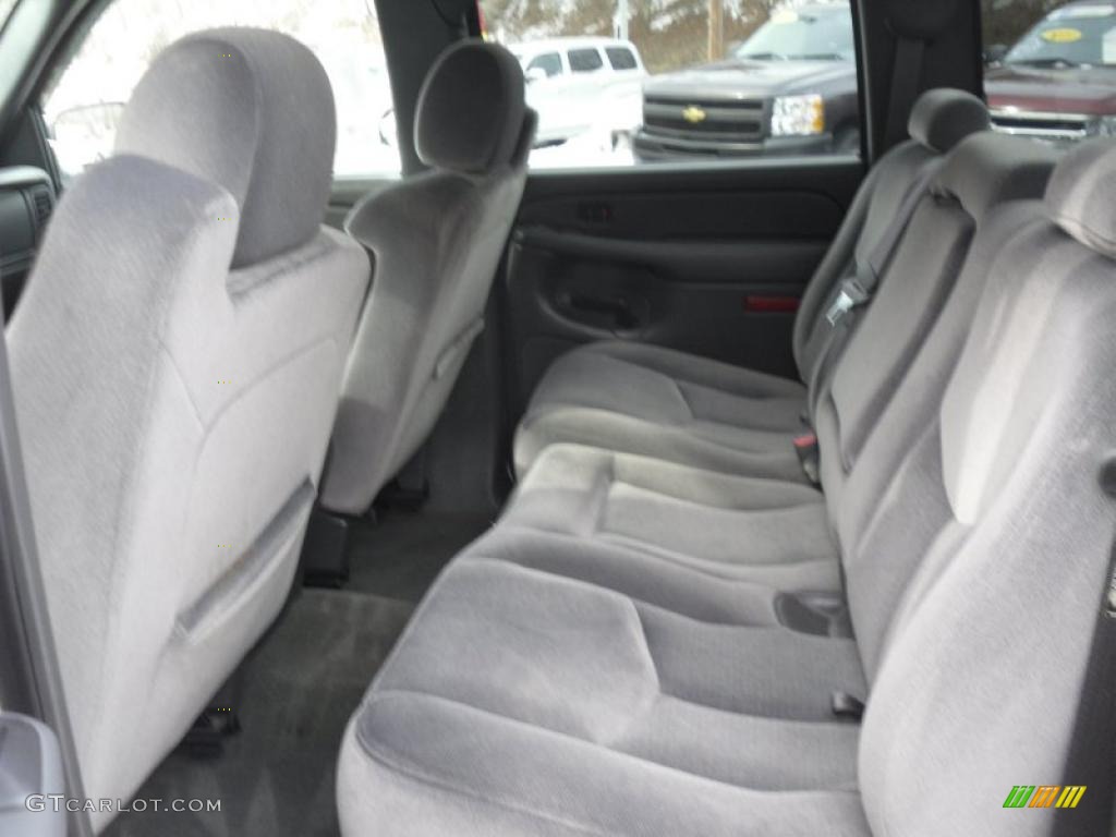 Dark Pewter Interior 2006 GMC Sierra 1500 SLE Crew Cab 4x4 Photo #45078121