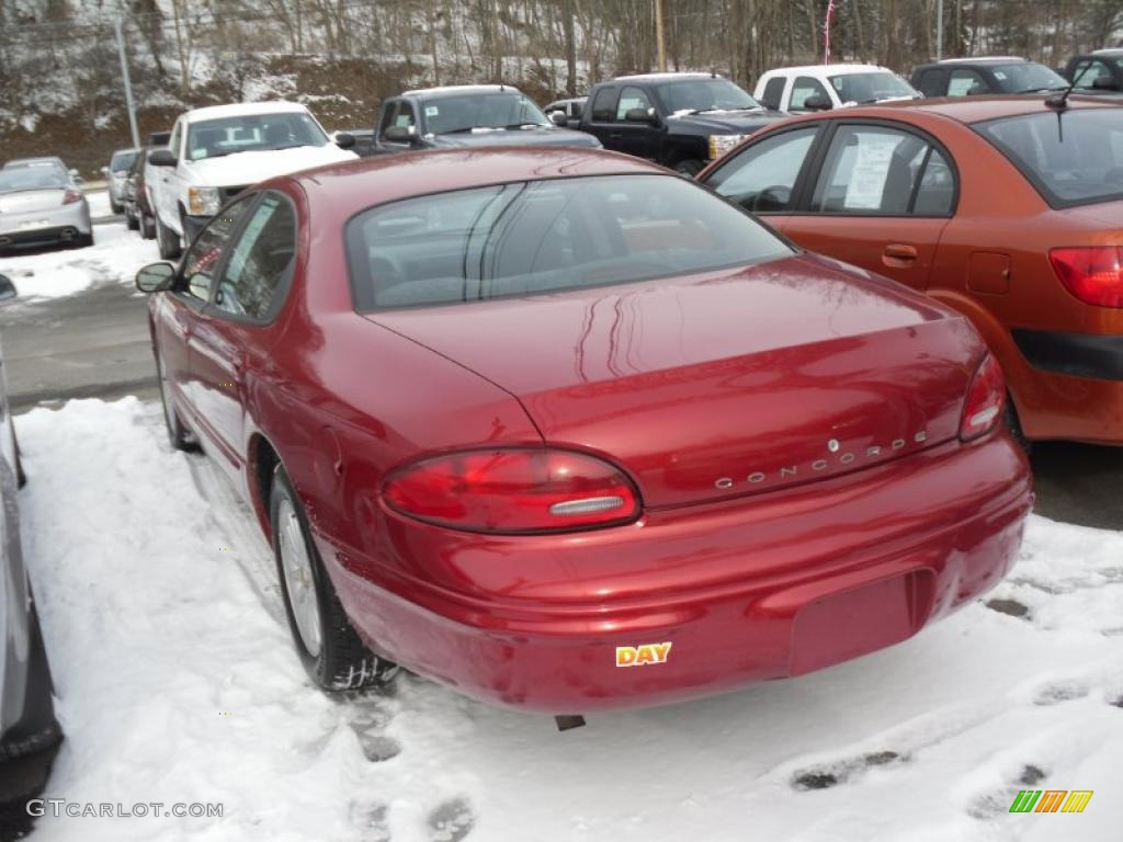 Dark Garnet Red 2000 Chrysler Concorde LX Exterior Photo #45078357