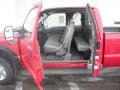 2004 Red Ford F250 Super Duty XLT SuperCab 4x4  photo #21