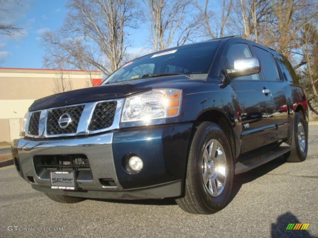 Majestic Blue Nissan Armada