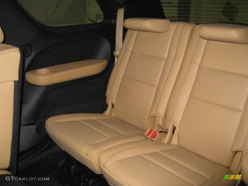 Black/Tan Interior 2011 Dodge Durango Citadel 4x4 Photo #45082997