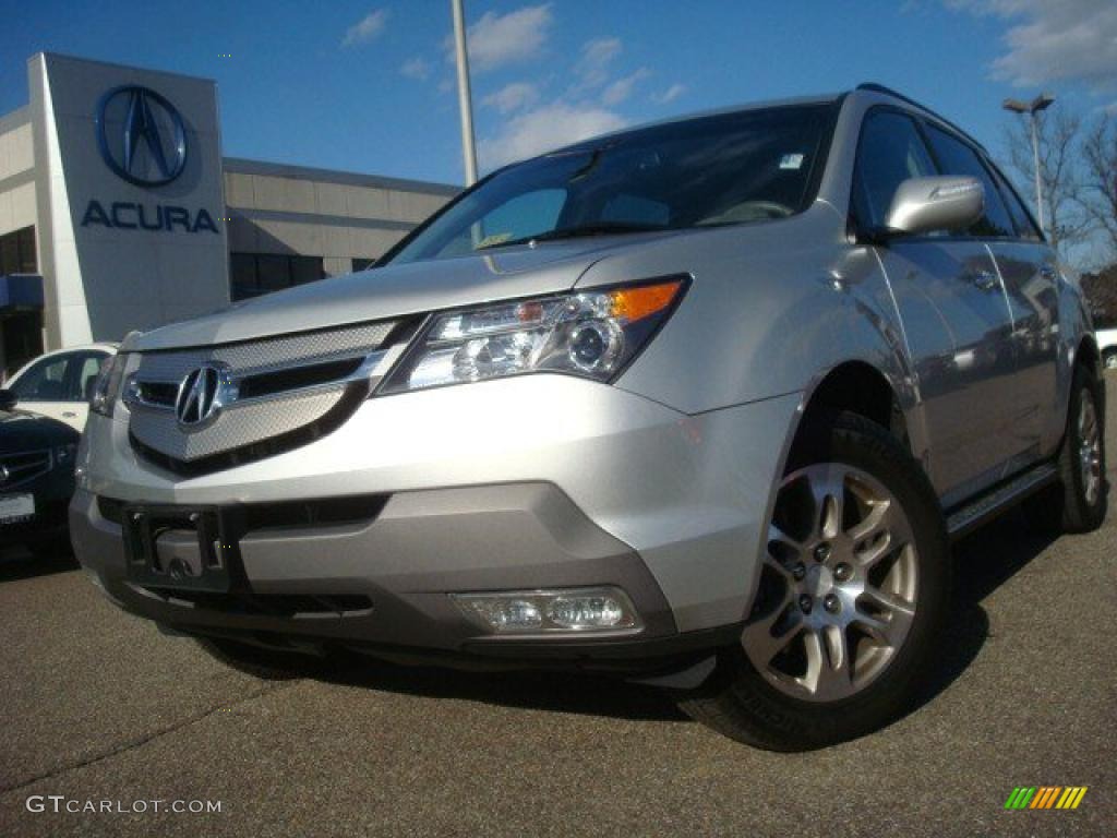 Billet Silver Metallic Acura MDX