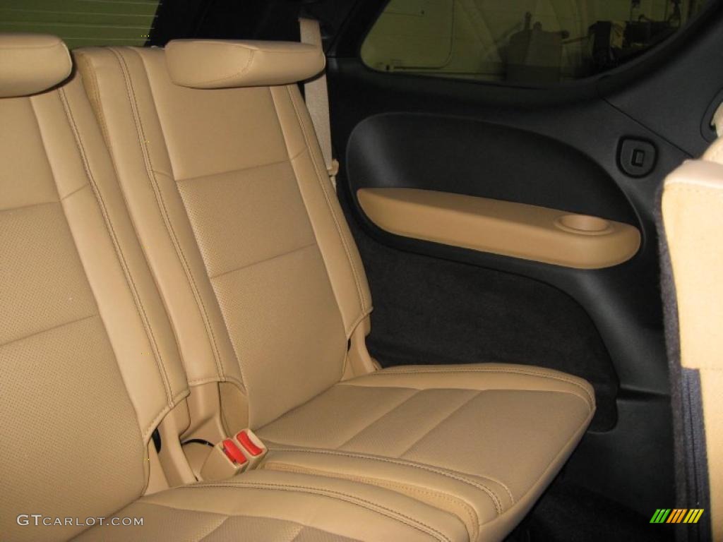 Black/Tan Interior 2011 Dodge Durango Citadel 4x4 Photo #45083038