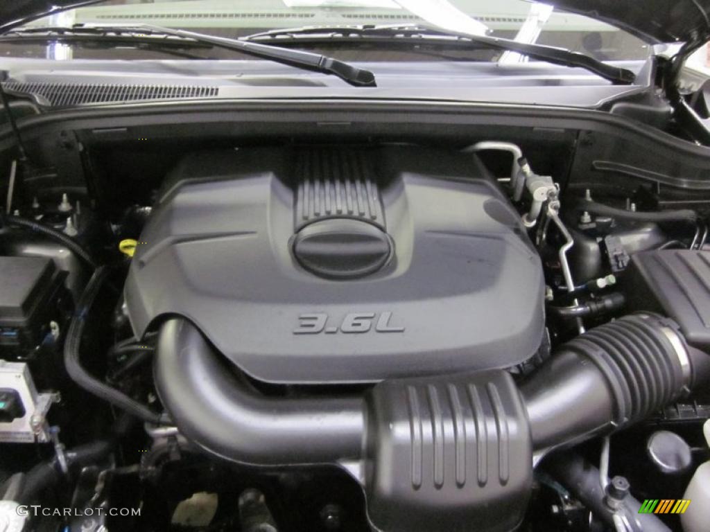 2011 Dodge Durango Express 4x4 3.6 Liter DOHC 24-Valve VVT Pentastar V6 Engine Photo #45083665