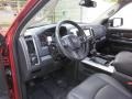 2009 Inferno Red Crystal Pearl Dodge Ram 1500 Laramie Quad Cab 4x4  photo #6