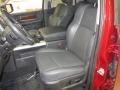 2009 Inferno Red Crystal Pearl Dodge Ram 1500 Laramie Quad Cab 4x4  photo #7