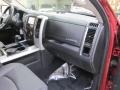 2009 Inferno Red Crystal Pearl Dodge Ram 1500 Laramie Quad Cab 4x4  photo #21