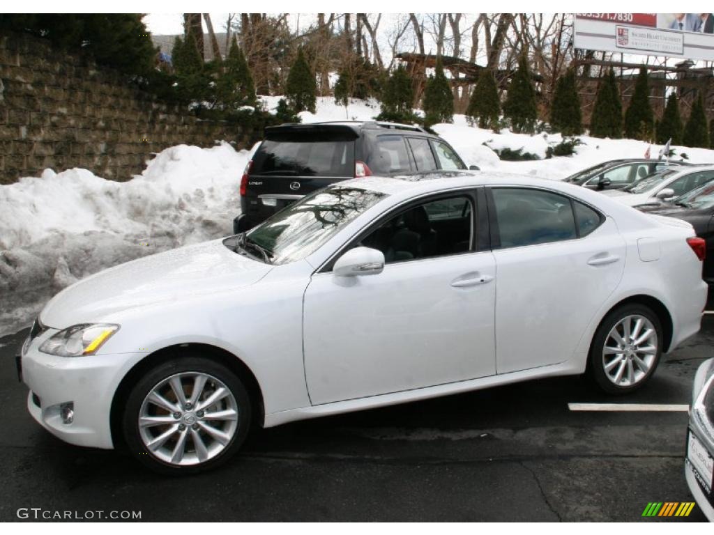 Starfire White Pearl 2010 Lexus IS 250 AWD Exterior Photo #45084845