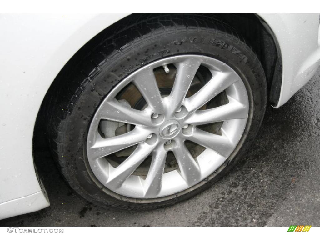 2010 Lexus IS 250 AWD Wheel Photo #45084965