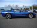 2002 Electron Blue Metallic Chevrolet Corvette Coupe  photo #15