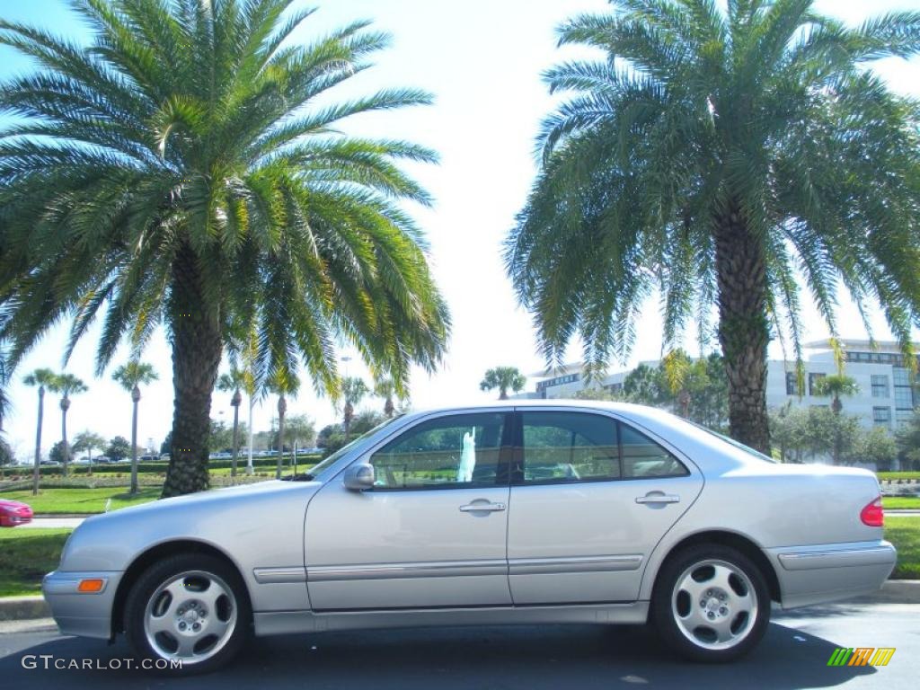 2001 E 430 Sedan - Brilliant Silver Metallic / Ash photo #1