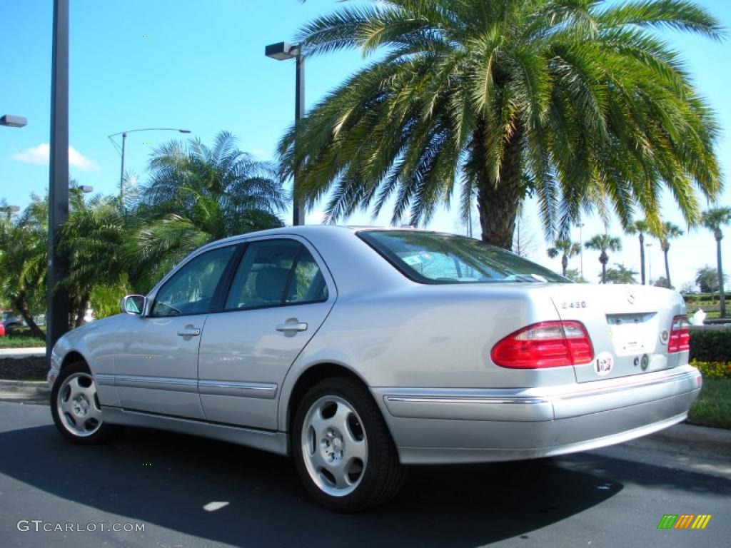 Brilliant Silver Metallic 2001 Mercedes-Benz E 430 Sedan Exterior Photo #45086177