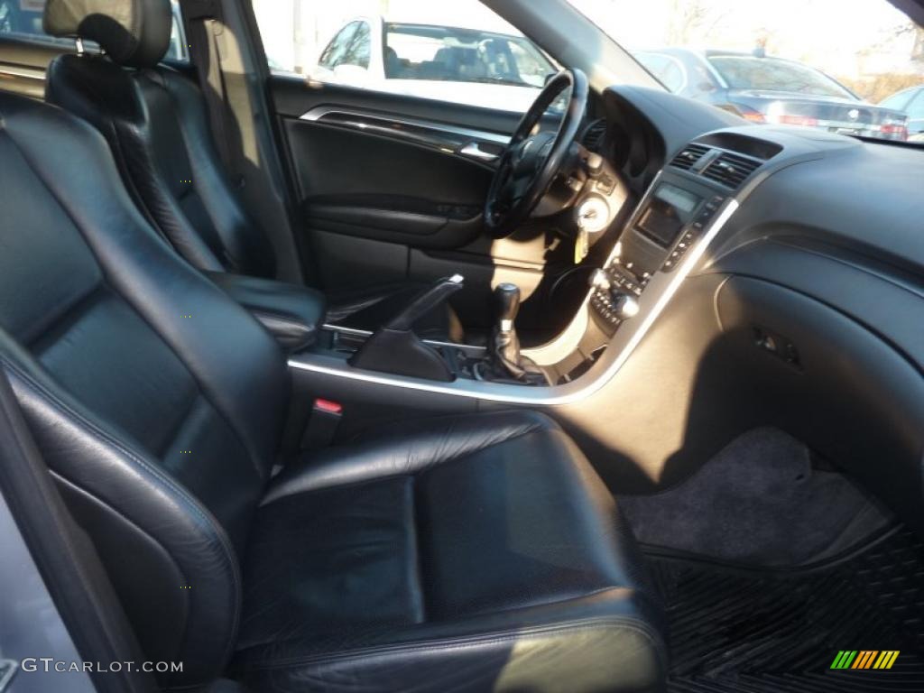 Ebony Interior 2004 Acura TL 3.2 Photo #45087073