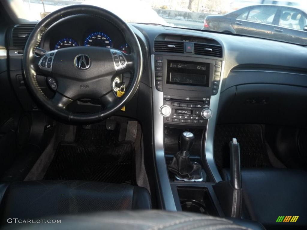 2004 Acura TL 3.2 Ebony Dashboard Photo #45087125