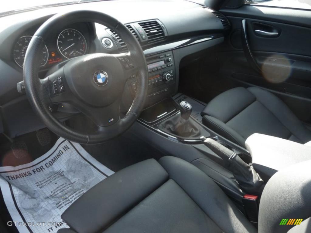 2008 1 Series 135i Convertible - Jet Black / Black photo #5