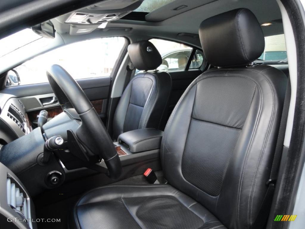 Warm Charcoal Interior 2010 Jaguar XF Premium Sport Sedan Photo #45088527