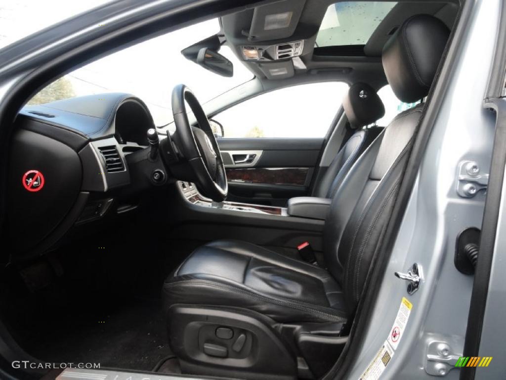 Warm Charcoal Interior 2010 Jaguar XF Premium Sport Sedan Photo #45088545