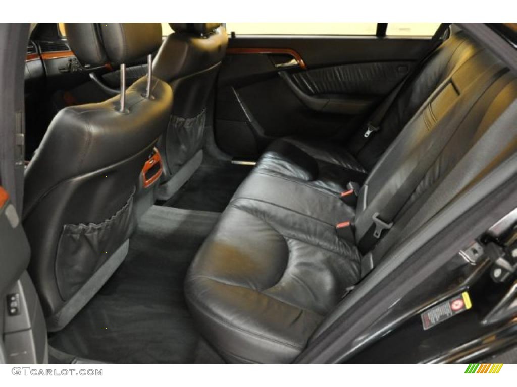 Charcoal Interior 2004 Mercedes-Benz S 430 4Matic Sedan Photo #45088585