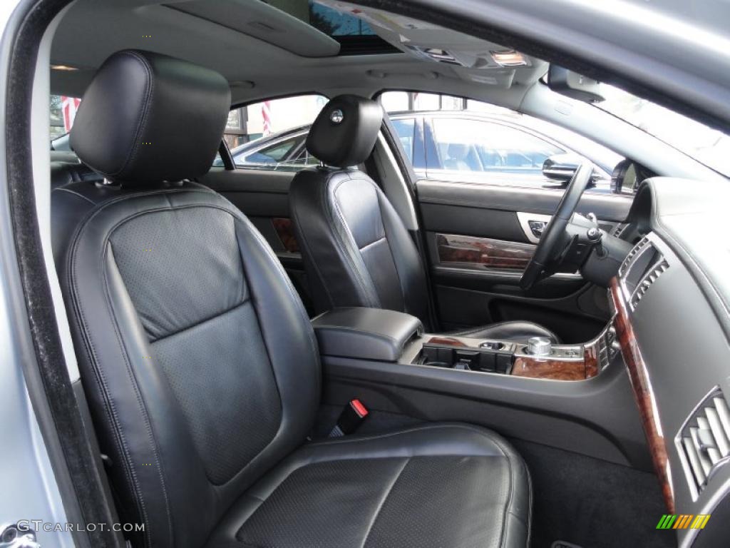 Warm Charcoal Interior 2010 Jaguar XF Premium Sport Sedan Photo #45088673