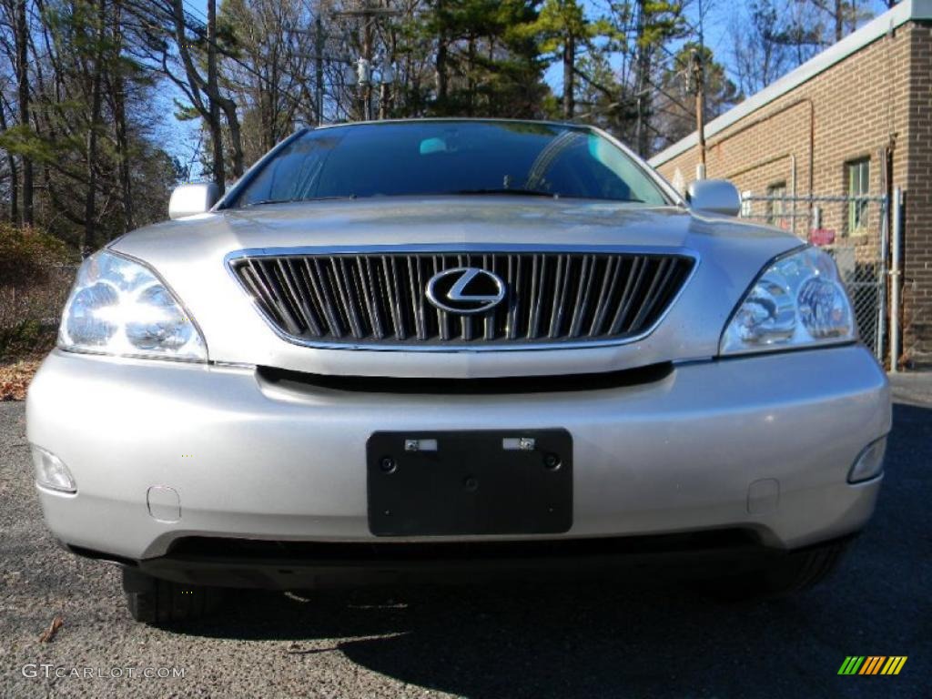 2007 RX 350 - Millennium Silver Metallic / Black photo #3