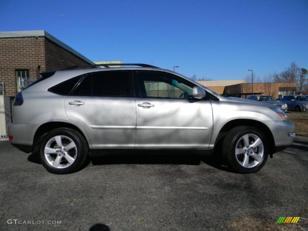 2007 RX 350 - Millennium Silver Metallic / Black photo #9