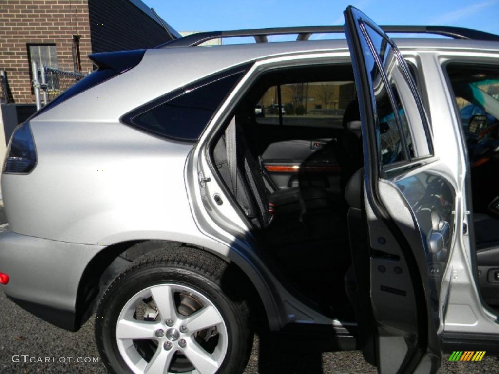 2007 RX 350 - Millennium Silver Metallic / Black photo #24