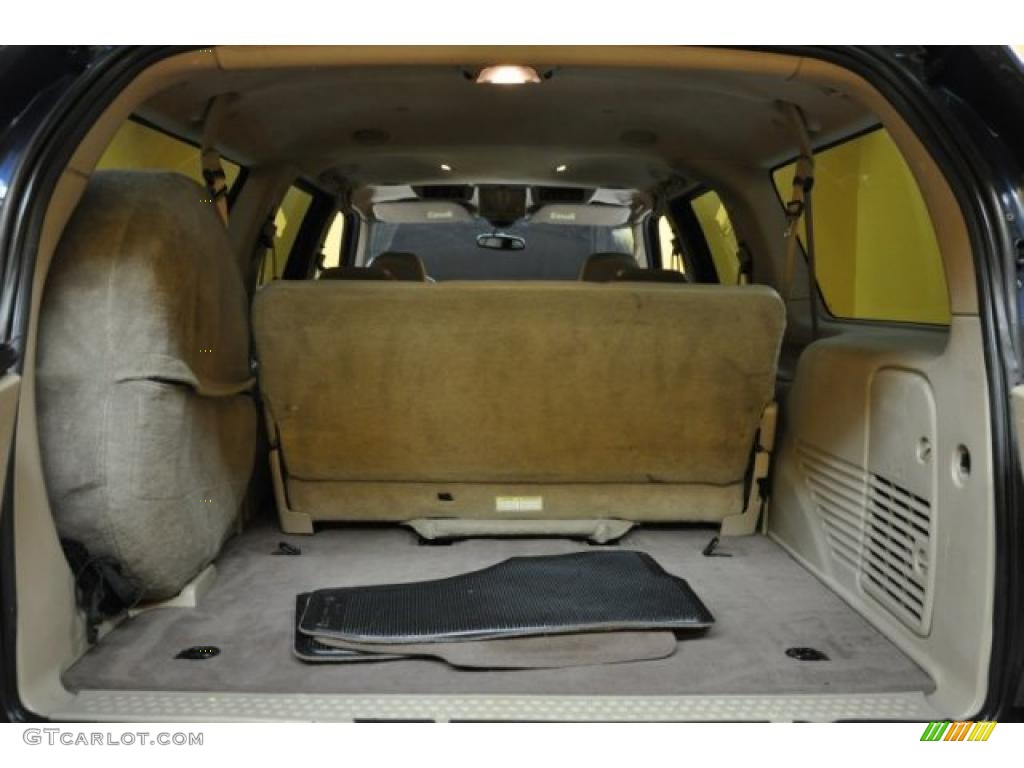 2002 Excursion Limited 4x4 - True Blue Metallic / Medium Parchment photo #16