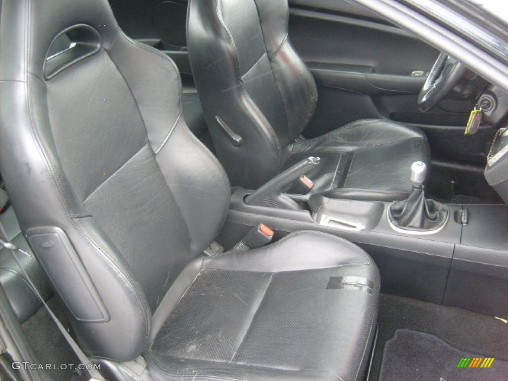 Ebony Black Interior 2002 Acura RSX Type S Sports Coupe Photo #45091962