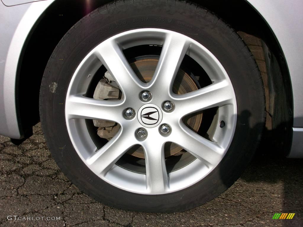 2005 TSX Sedan - Satin Silver Metallic / Ebony photo #25