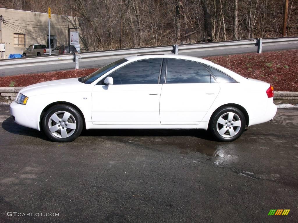 2003 A6 3.0 quattro Sedan - Polar White / Platinum photo #2