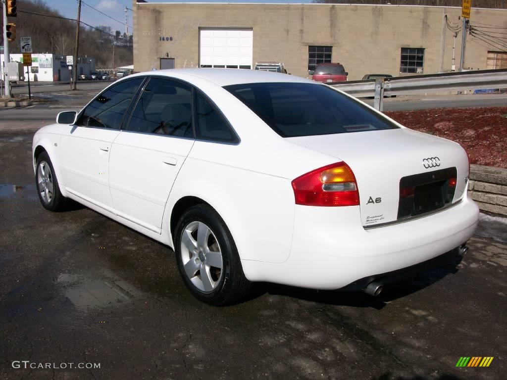 2003 A6 3.0 quattro Sedan - Polar White / Platinum photo #3