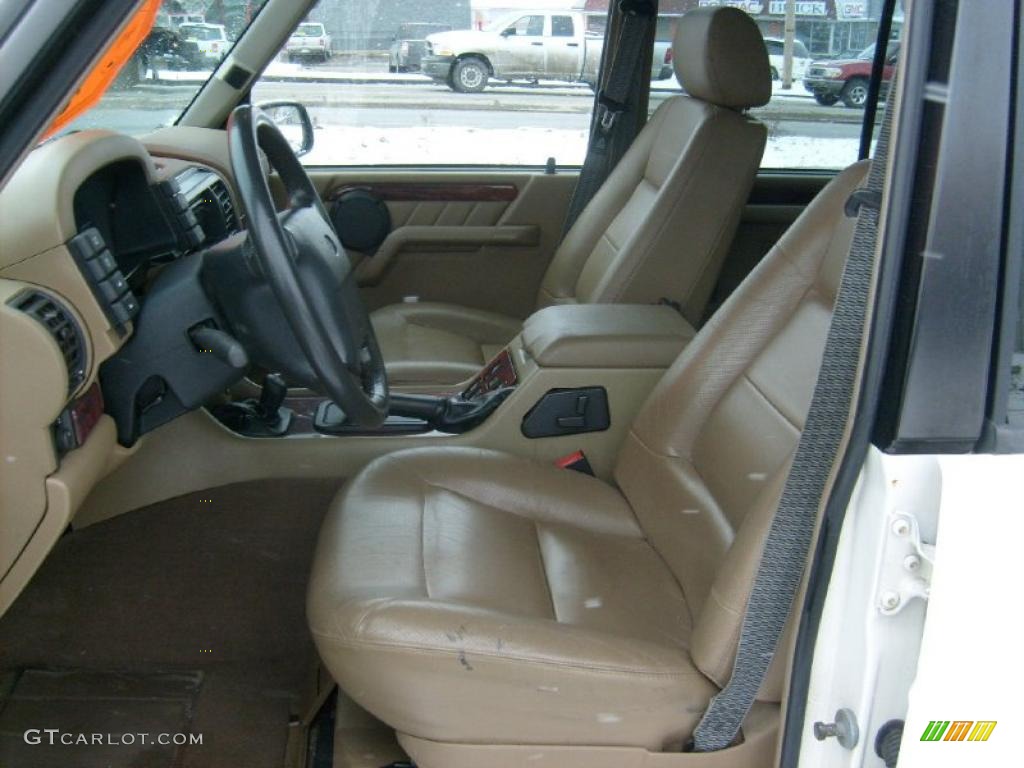 Bahama Beige Interior 1998 Land Rover Discovery LE Photo #45092592